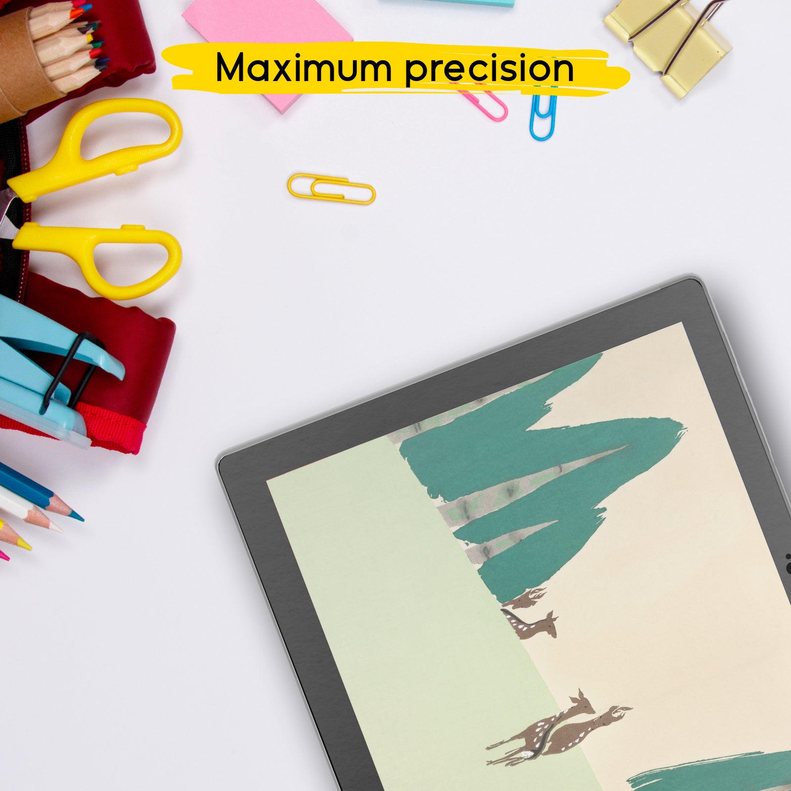 Paper-feel anti-reflection and anti-fingerprint protective film for Microsoft Surface Pro 3/4/5/6/7/7+