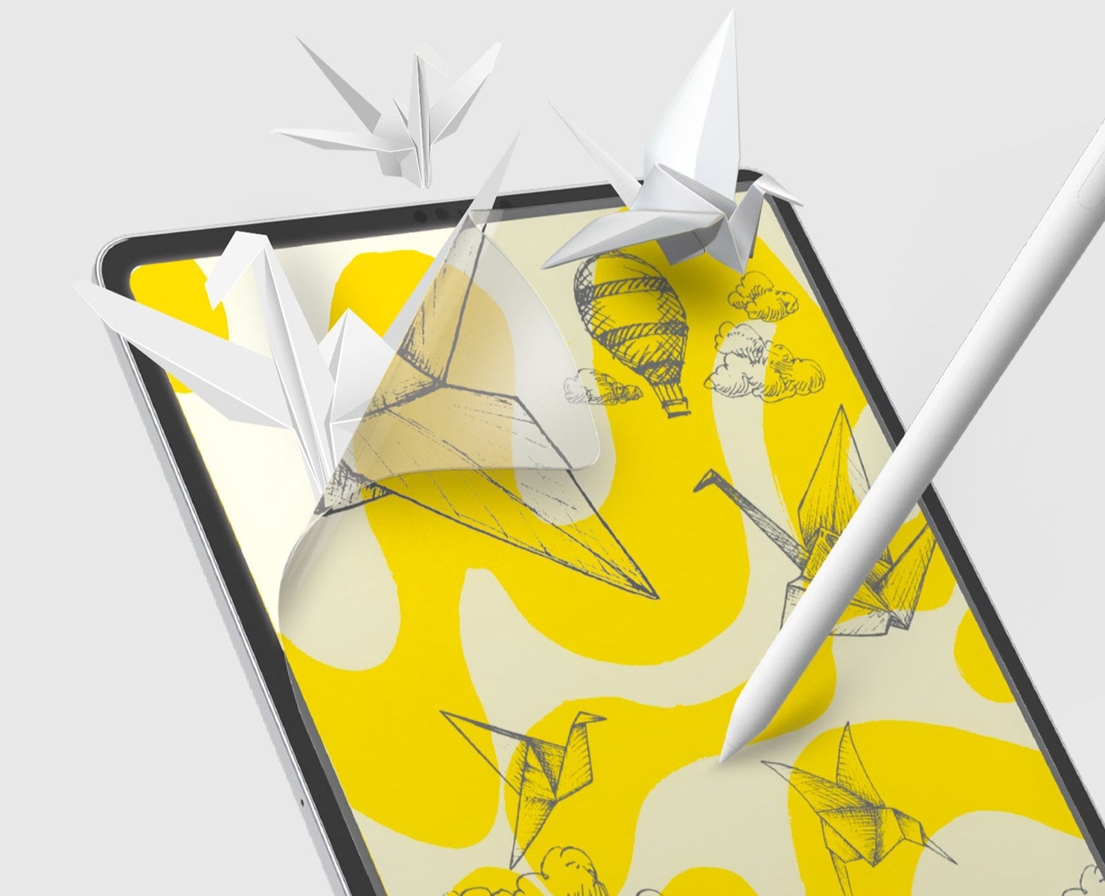 Pellicola effetto carta anti riflesso e anti impronte per Onyx BOOX Note 5