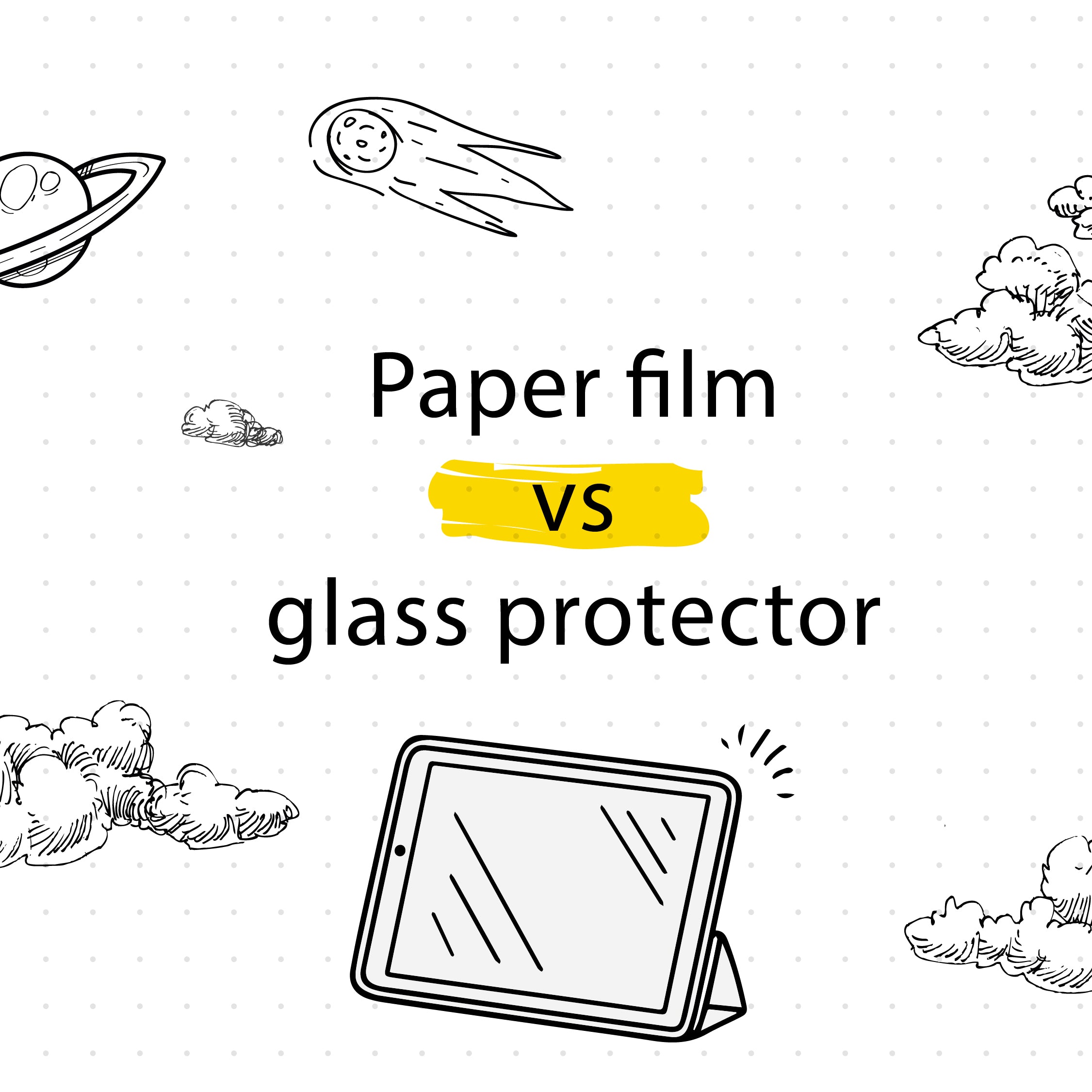 Film Protecteur Doodroo Pour IPad Mini 2019 - Effet Papier Réel, Anti-reflet - 2 Pièces - Améliore L'expérience De Dessin Avec Apple Pencil