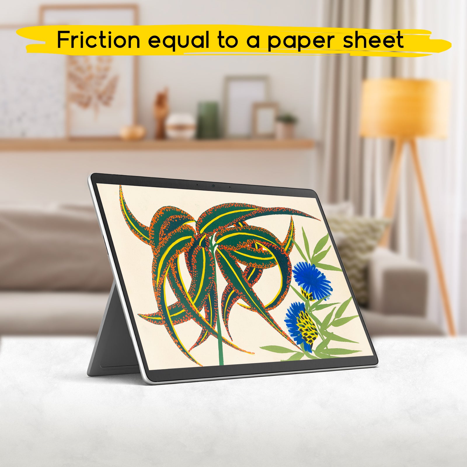 Paper-feel anti-reflection and anti-fingerprint protective film for Microsoft Surface Pro 9 / Pro X