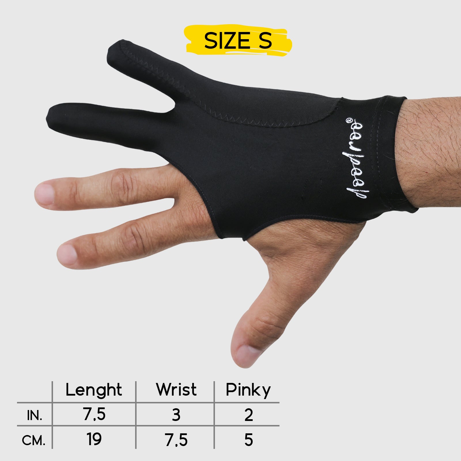 Drawing glove size S
