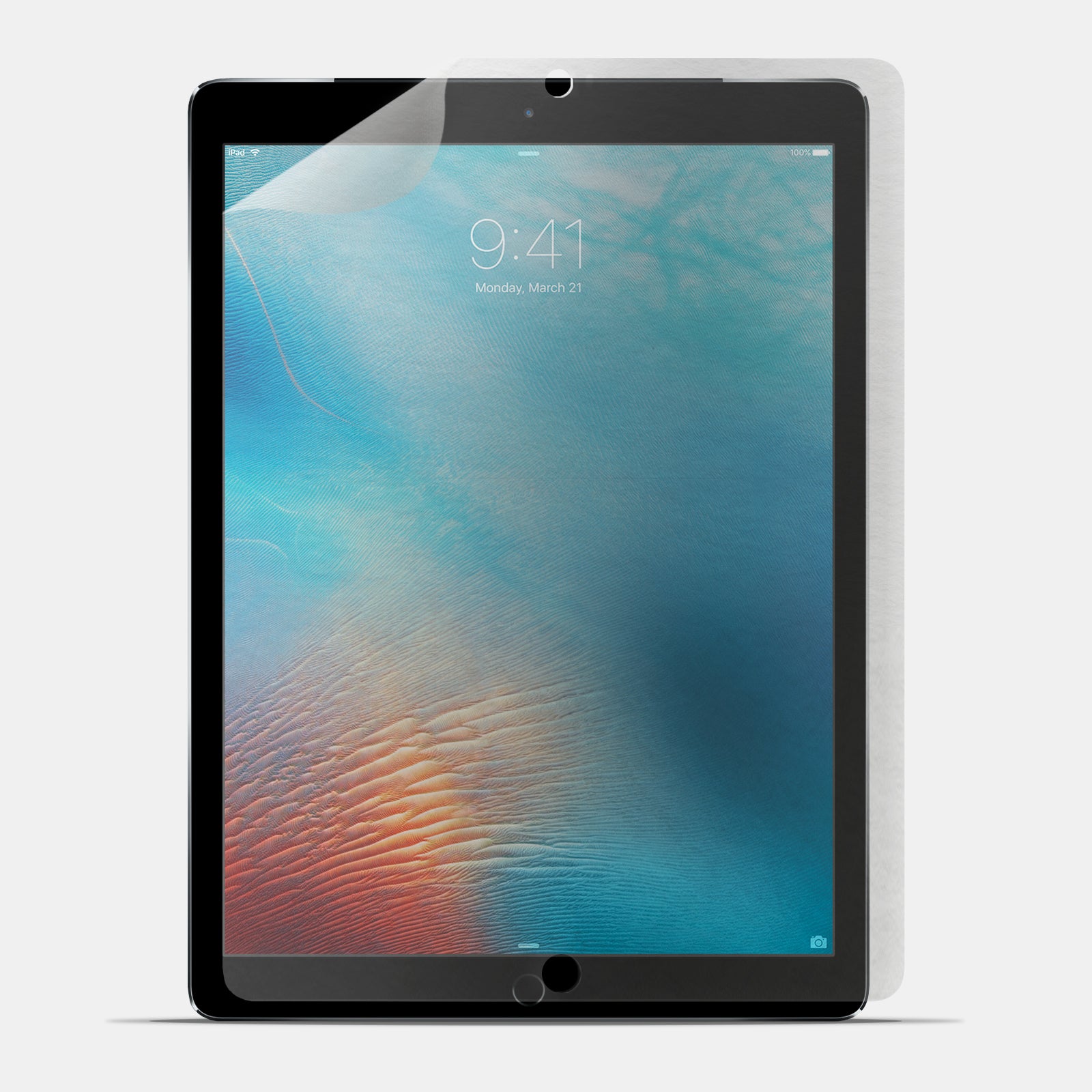 Displayschutzfolie für iPad 12.9" mit Home-Taste
