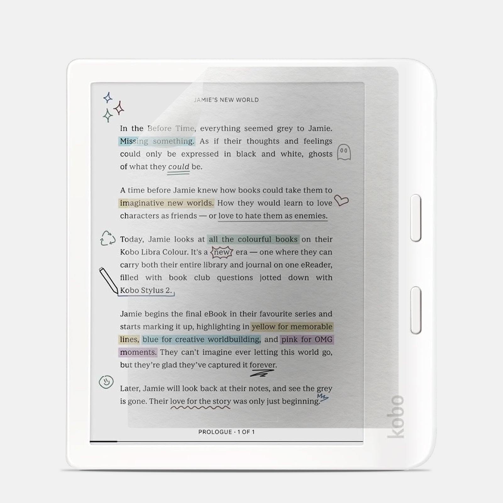 Film de protection pour Kobo Libra Color