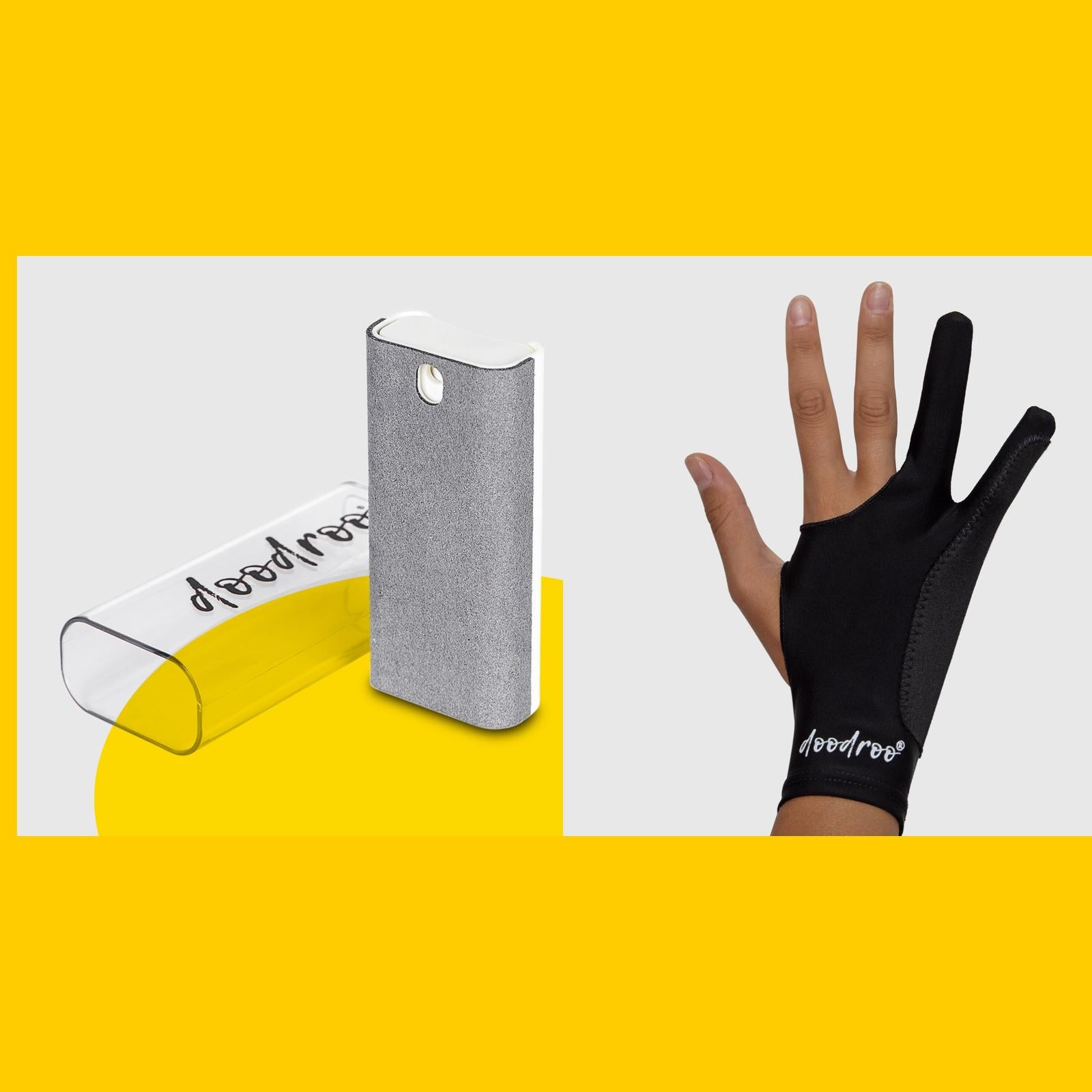 Cleaning kit + Drawing glove L size